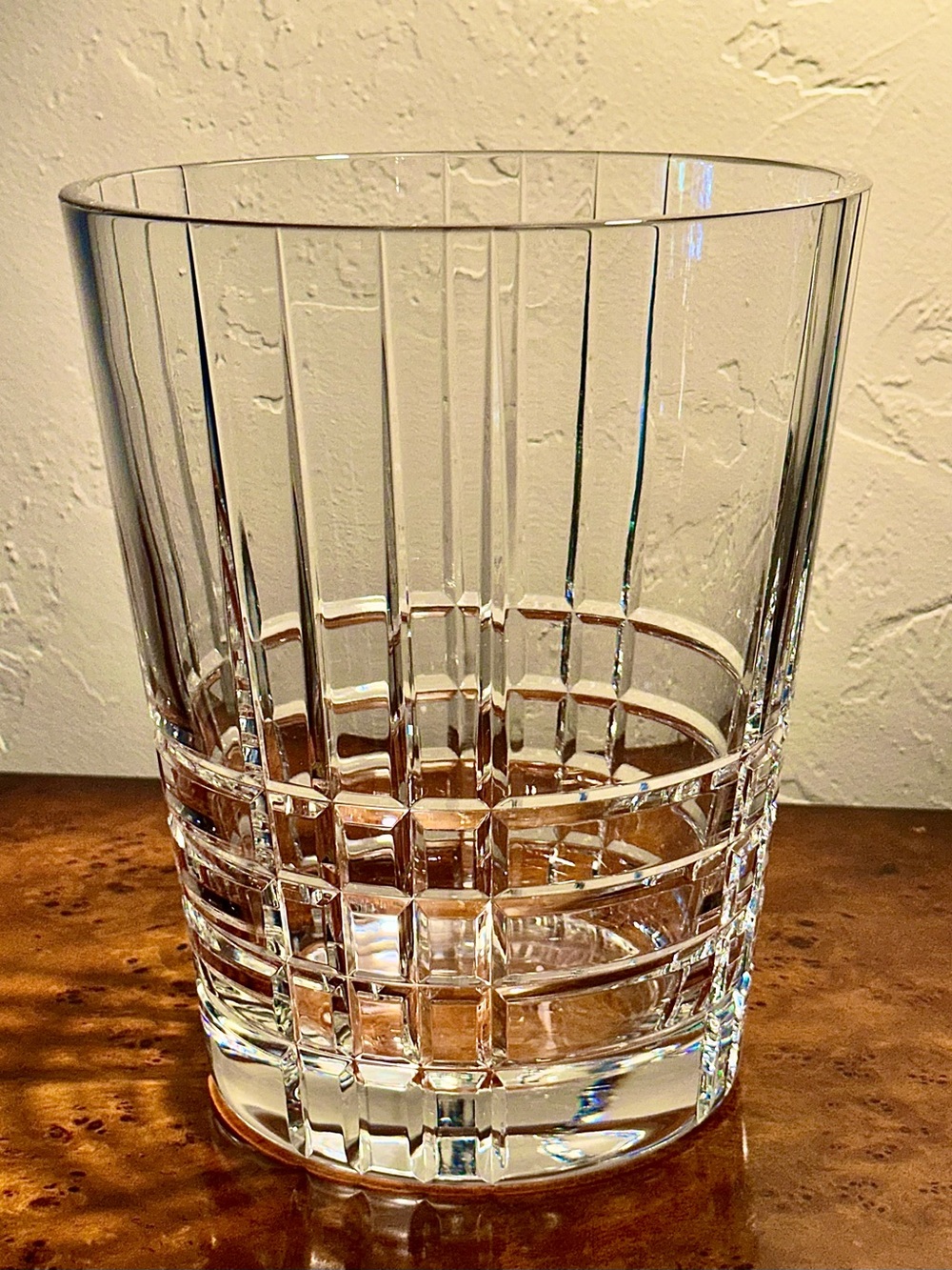 Tiffany & Co. Large Crystal Champagne Bucket - Plaid Pattern - - Picture 10 of 12